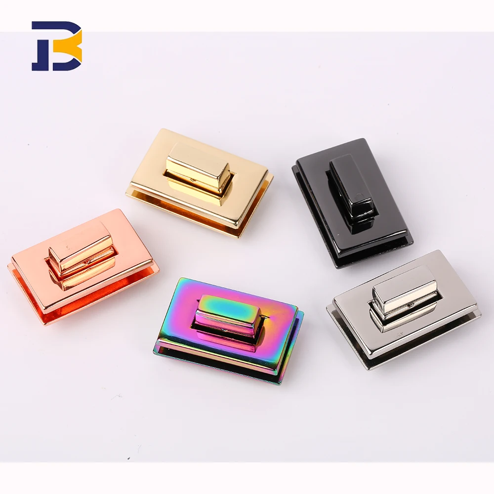 Zinc alloy casting hardware luggage accessories metal zipper rope end plug rainbow decoration