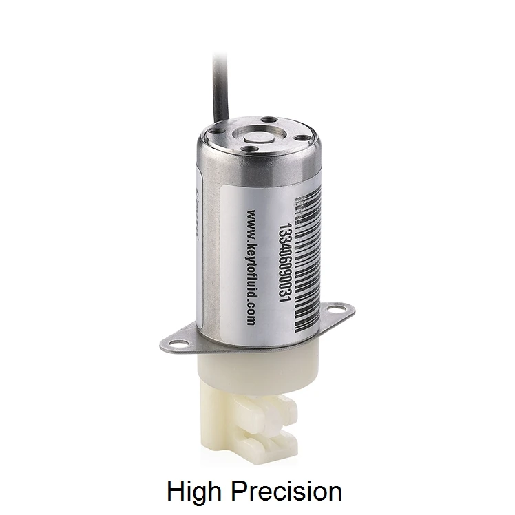 Keyto Wholesale High Precision 12v/24v Pvdf Material Mini Diaphragm Pump For Organic Solvents