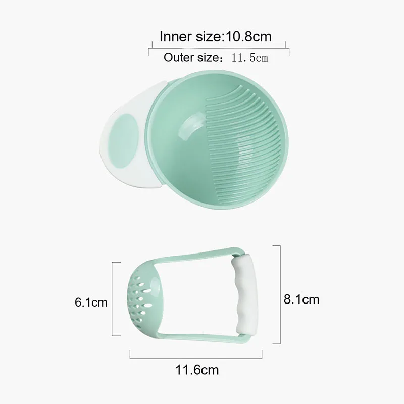 Wholesale Fruit Baby Accessory Baby Food Masher Mash And Serve Bowl With Food Masher