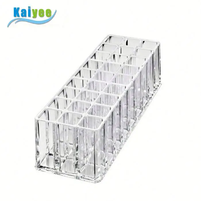Display Racks Acrylic Makeup Organizer Eyeliner Pencil Lip Liner Eyeshadow Stick Holder
