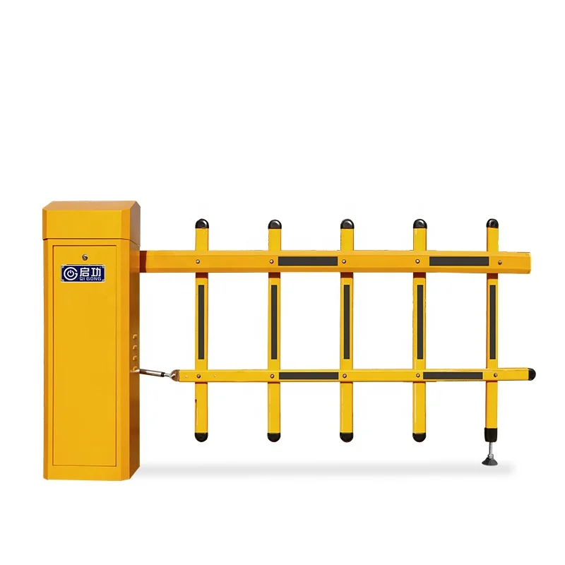 Hydraulic arm parking boom barrier gate automatic car park barrier system rfid access control barrier gate for parking