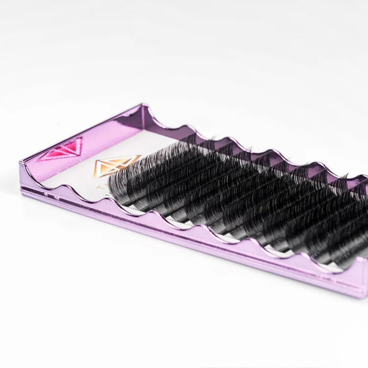 
Factory eyelash extensions volume individual 3d mink eyelashes private label lashes extension suppliers 