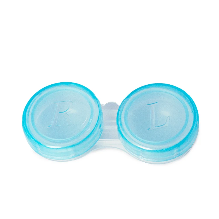 Portable colorful High Quality Korea-contact-lens Cute Dual contact lens kit for contact lenses case