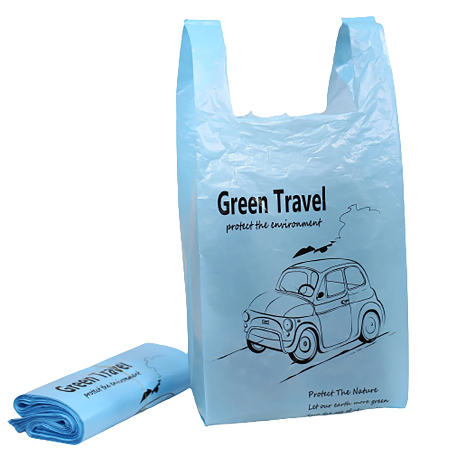 Custom Plastic T-Shirt Shopping Bag Printing Packing Bags With Logo