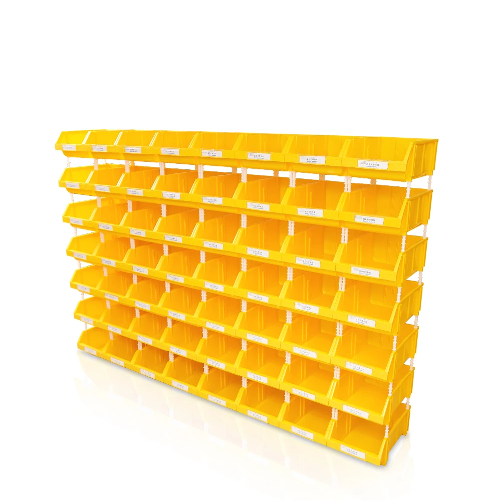 Factory OEM warehouse plastic organizer stackable screw storage box