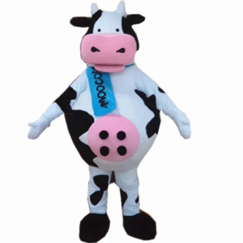 Supe rmarket milk cow mascot costume/ character mascot/mascot head