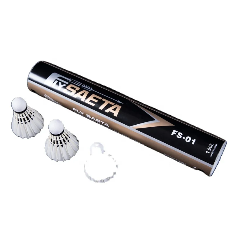 top quality duck feather badminton shuttlecock durable cheap indoor customized logo