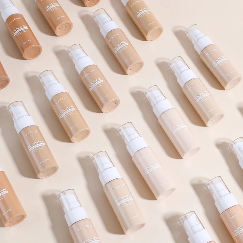 Long-lasting Face Foundation Cream Waterproof Concealer Liquid Even Skin Tone Professional Matte Base Makeup Cosmetics