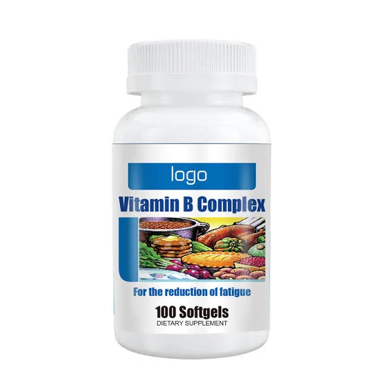 vitamin B12 B6 complex customization logo 100 tablets