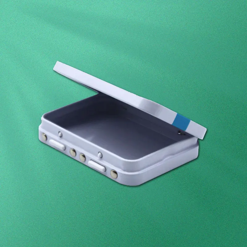 Manufacturers wholesale custom food grade metal hinge packaging tin box