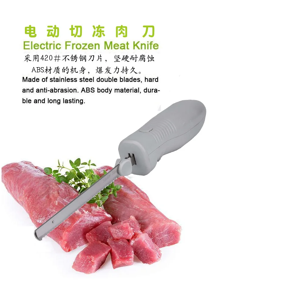 Electric Beef Steak Knife For Carving Meats Bread Kitchen Knife Set Stainless Steel