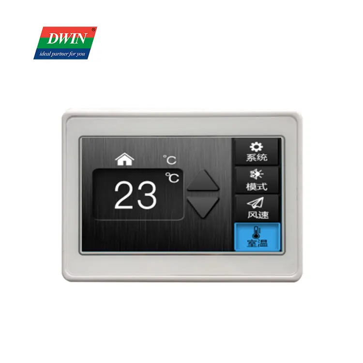 Цифровой умный термостат DWIN, контроллер температуры с Wi-Fi, Modbus контроллер для кондиционера с ЖК-экраном 4,3 дюйма