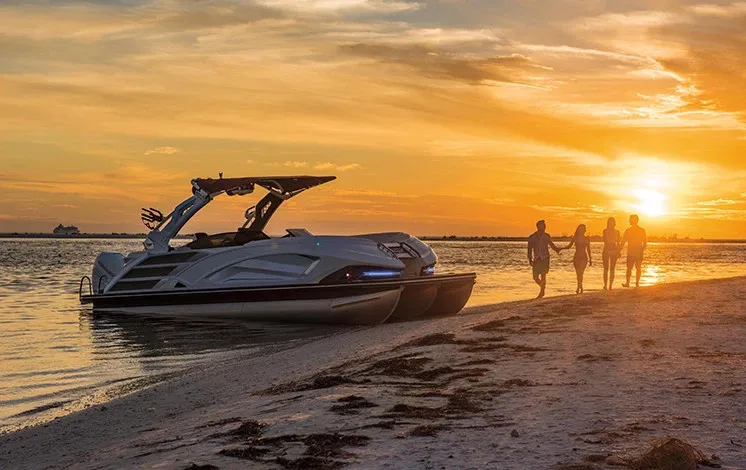 Kinocean American Catamaran Boat Yacht Luxury Sport Pontoon Boat for Ocean and River