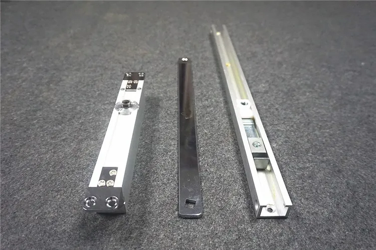 TB100 High Quality Slide Rail Concealed and no left and right hand installation Hold-open door closer