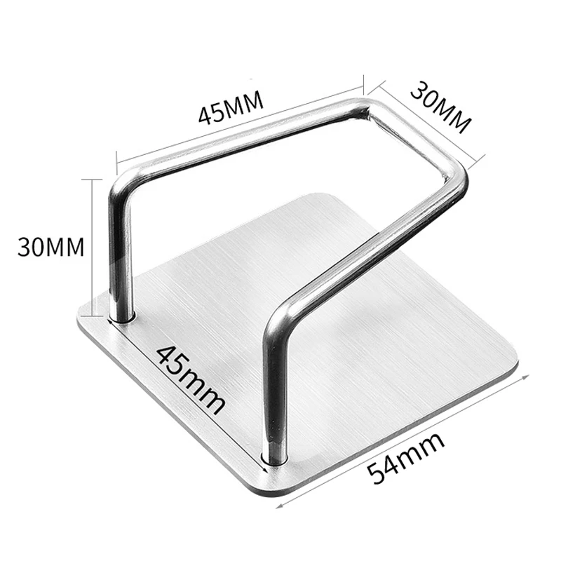 3M Self Adhesive Stainless Steel Sponge Caddy Sink Shelf Sponge Mini Dish Sink Drain Rack For Kitchen