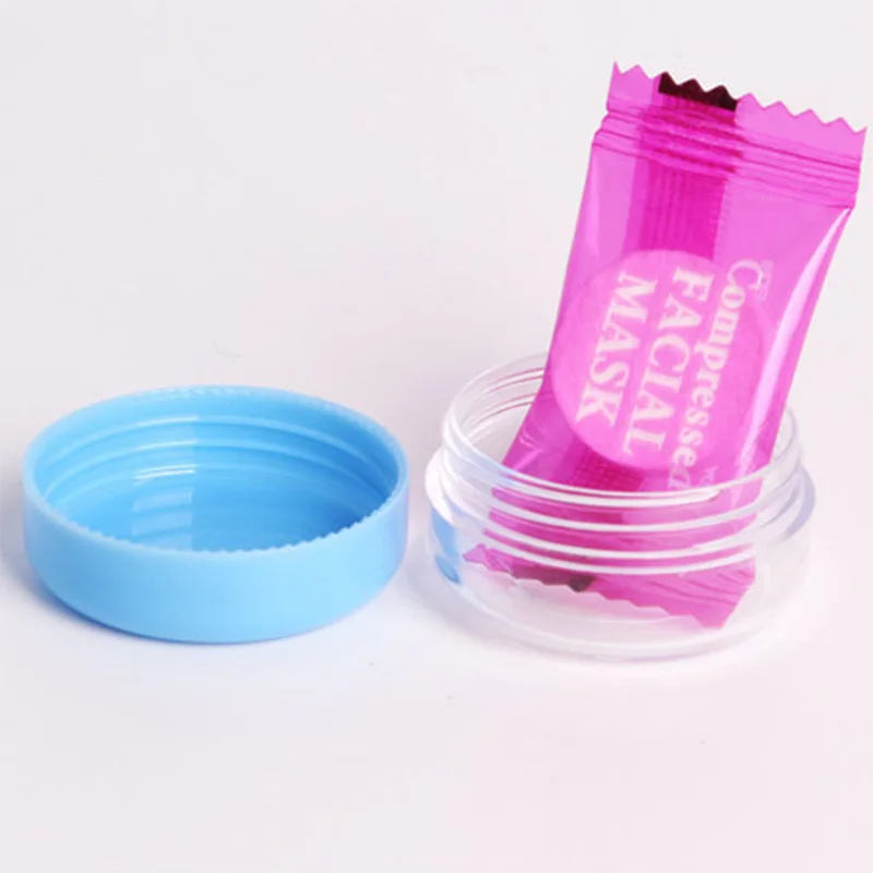 Popular Cosmetic Disposable Non Woven Compressed Facial Mask For DIY Skin Care