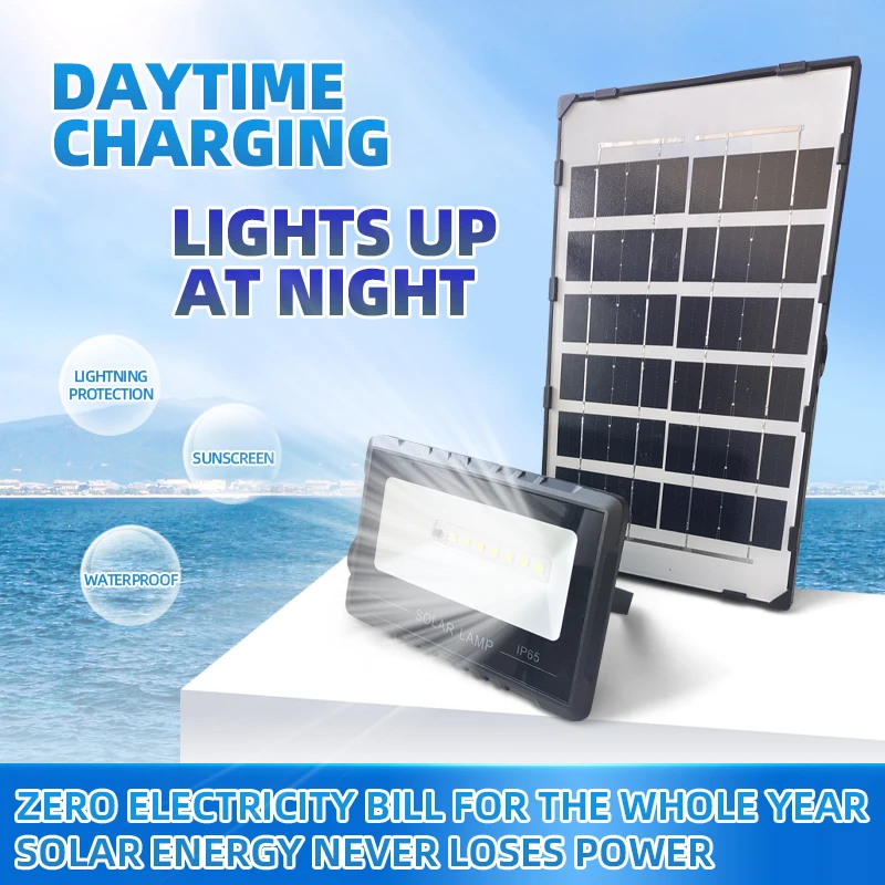 Экономичный отражатель прожектора на солнечных батареях