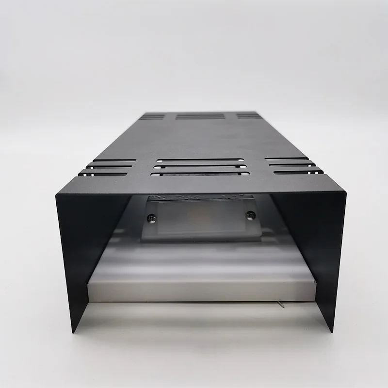 Modern Outdoor Black IP65 Up And Down Lights External Wall Lights with 5CCT Switchable