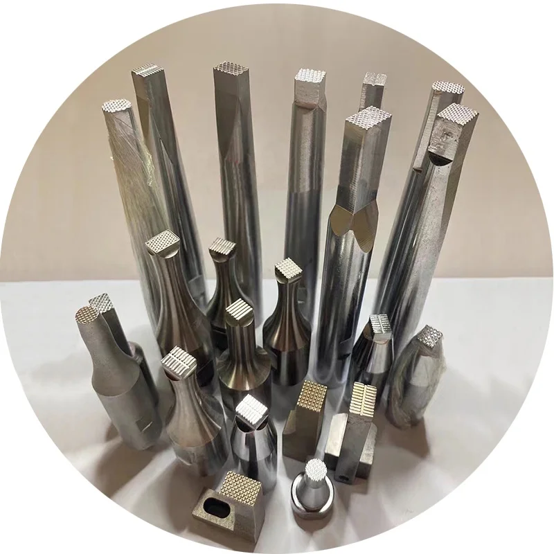 Нестандартный Ультразвуковой ручной Преобразователь точечной сварки, сменные формы, индивидуальная обработка, головки ультразвукового инструмента