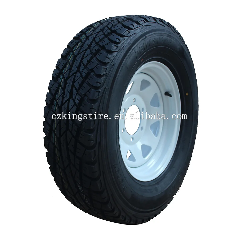 hot sale 235/75R15LT tire with steel wheel
