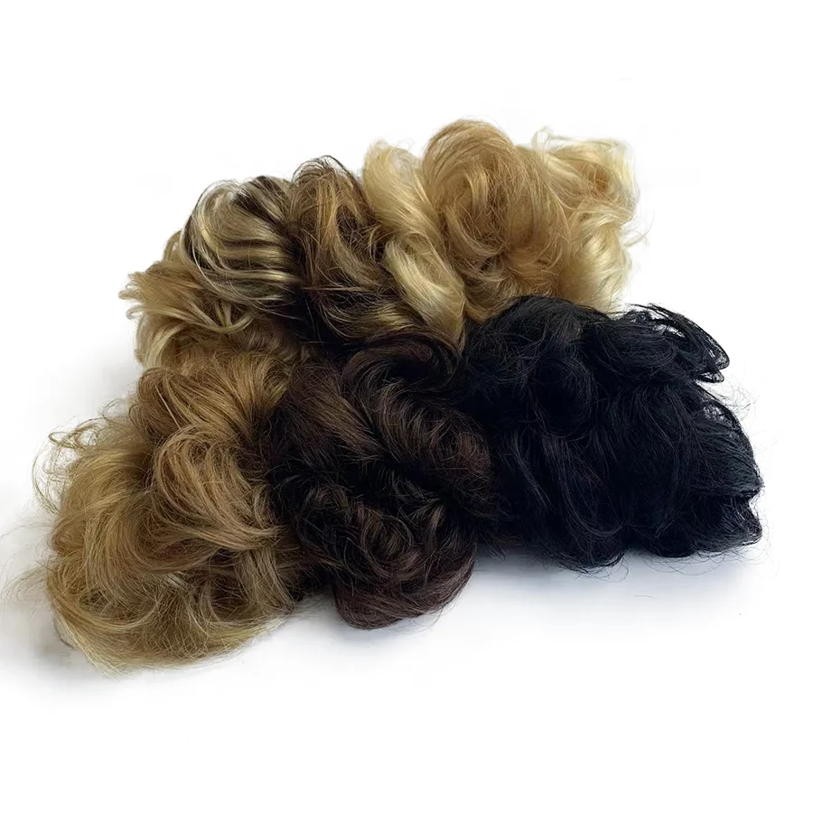 24g Curly Donut Hair Bun Chignon Donut Updo Hair Pieces Messy Chignon