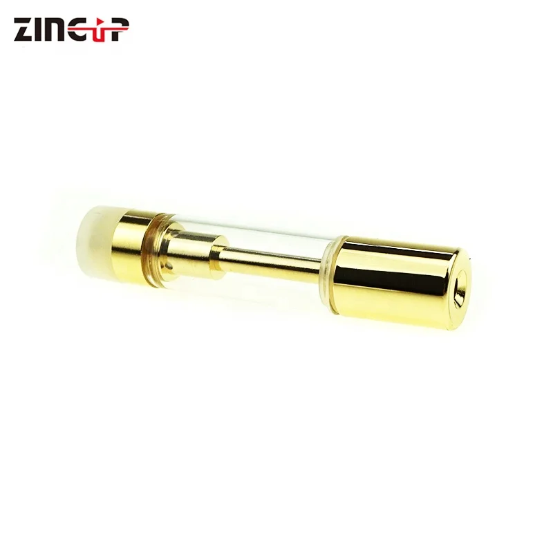 Оптовая продажа золотой картридж для вейпа самый популярный металлический мундштук с густым маслом
