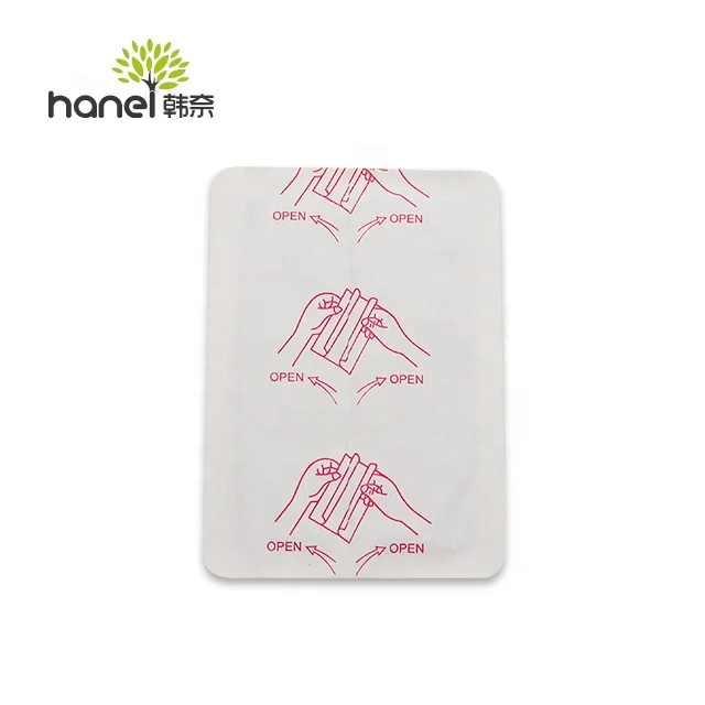 HANNAL OEM Winter Adhesive Body Warmer Heat Patch with Self-heating Body
