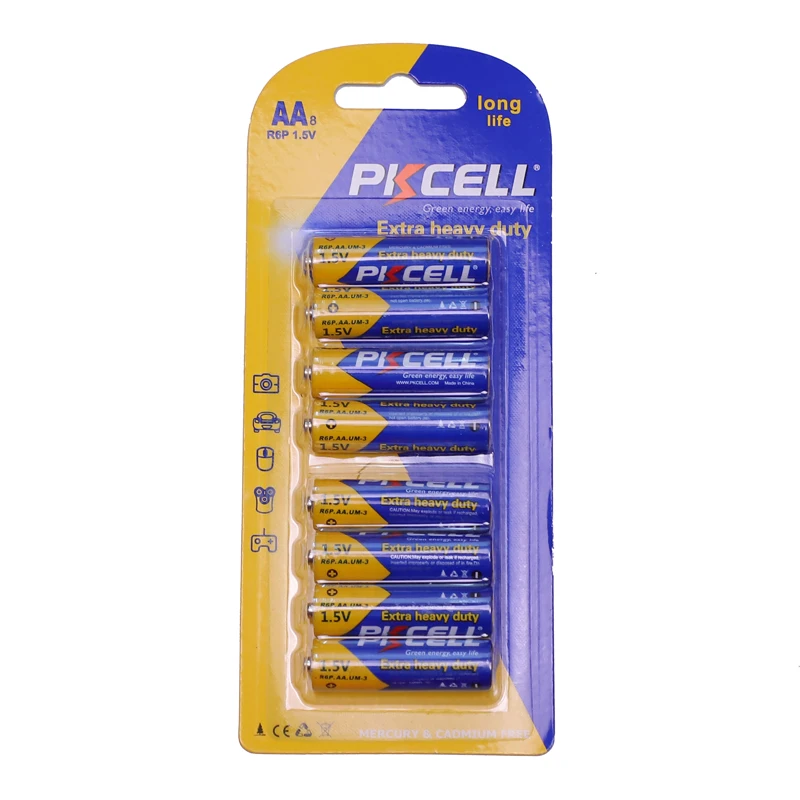 super heavy duty battery r6p um3 aa battery for tv remote controls