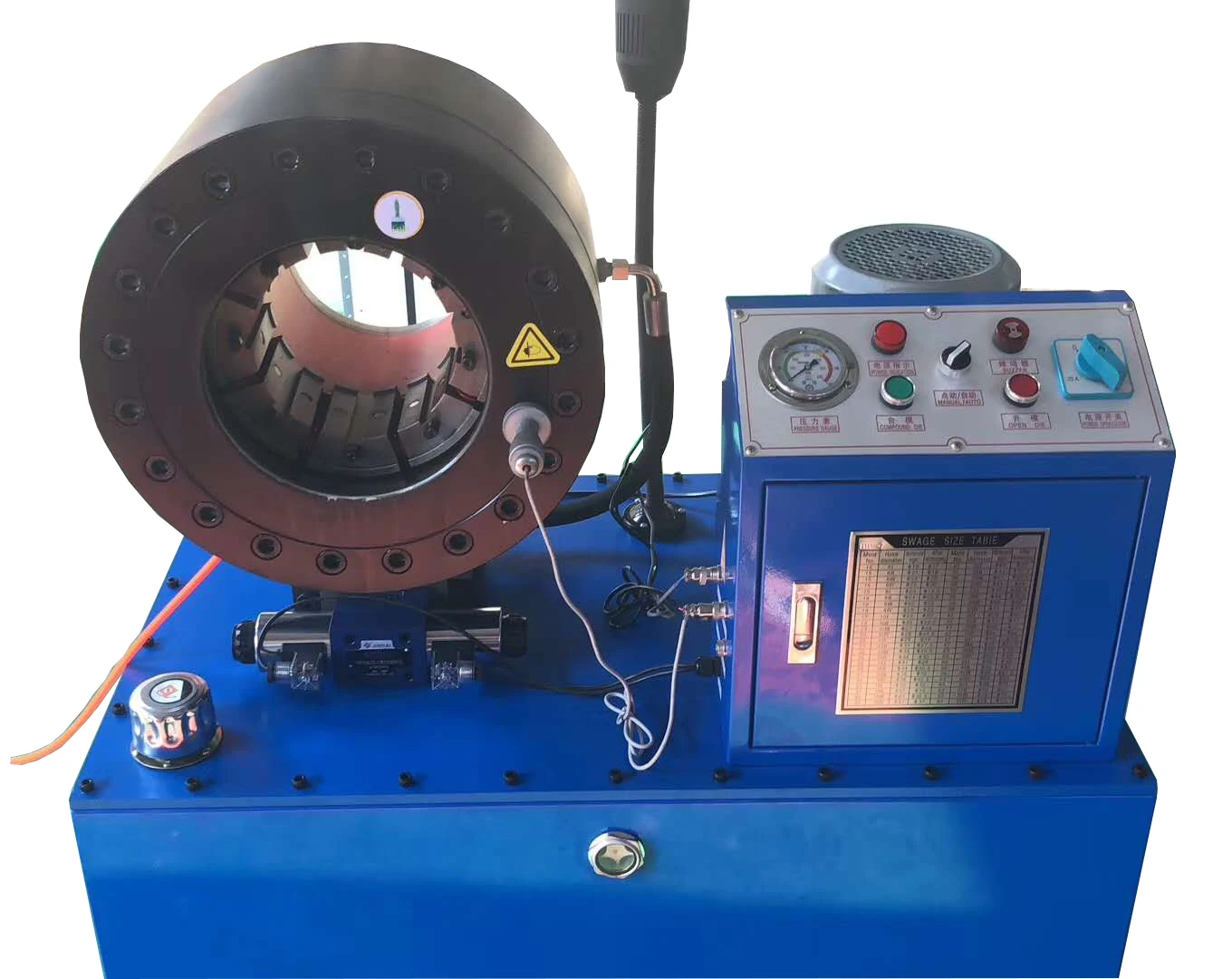promotional manufacturer hydraulic hose crimping machine JH102 for