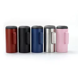 Factory Wholesale Insulated Beverage Metal Tall Skinny Can Double Wall Slim 40 Oz Beer Bottles Cooler With Handle