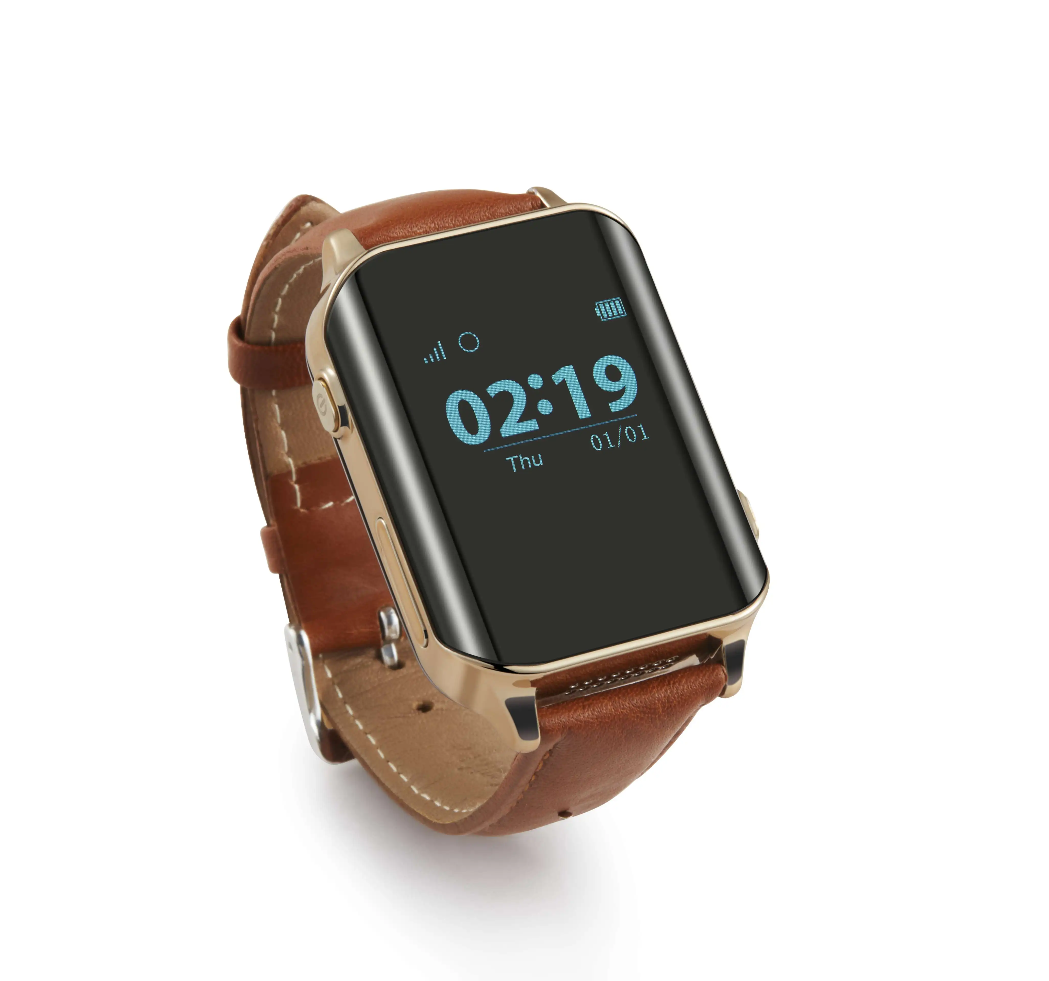 MTK2503 chip more accurate and faster positioning with GPS+WIFI+BEIDOU+LBS location gps watch for old man wearable smart device