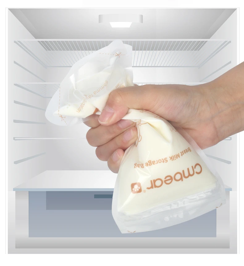 Cmbear or OEM  Gamma ray sterilized disposable breast milk storage bags milk bag
