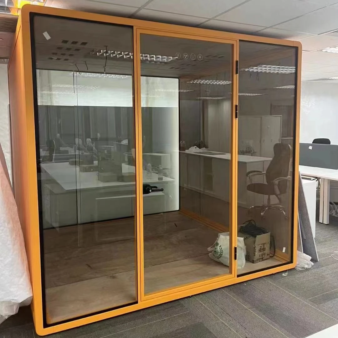 Low MOQ reading booth movable office pod soundproof for office