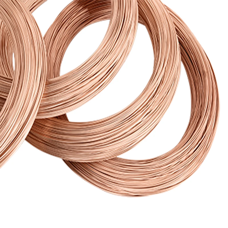 China Manufacturer High Quality Purple Red Pure C1100 C2600  Metal Copper wire