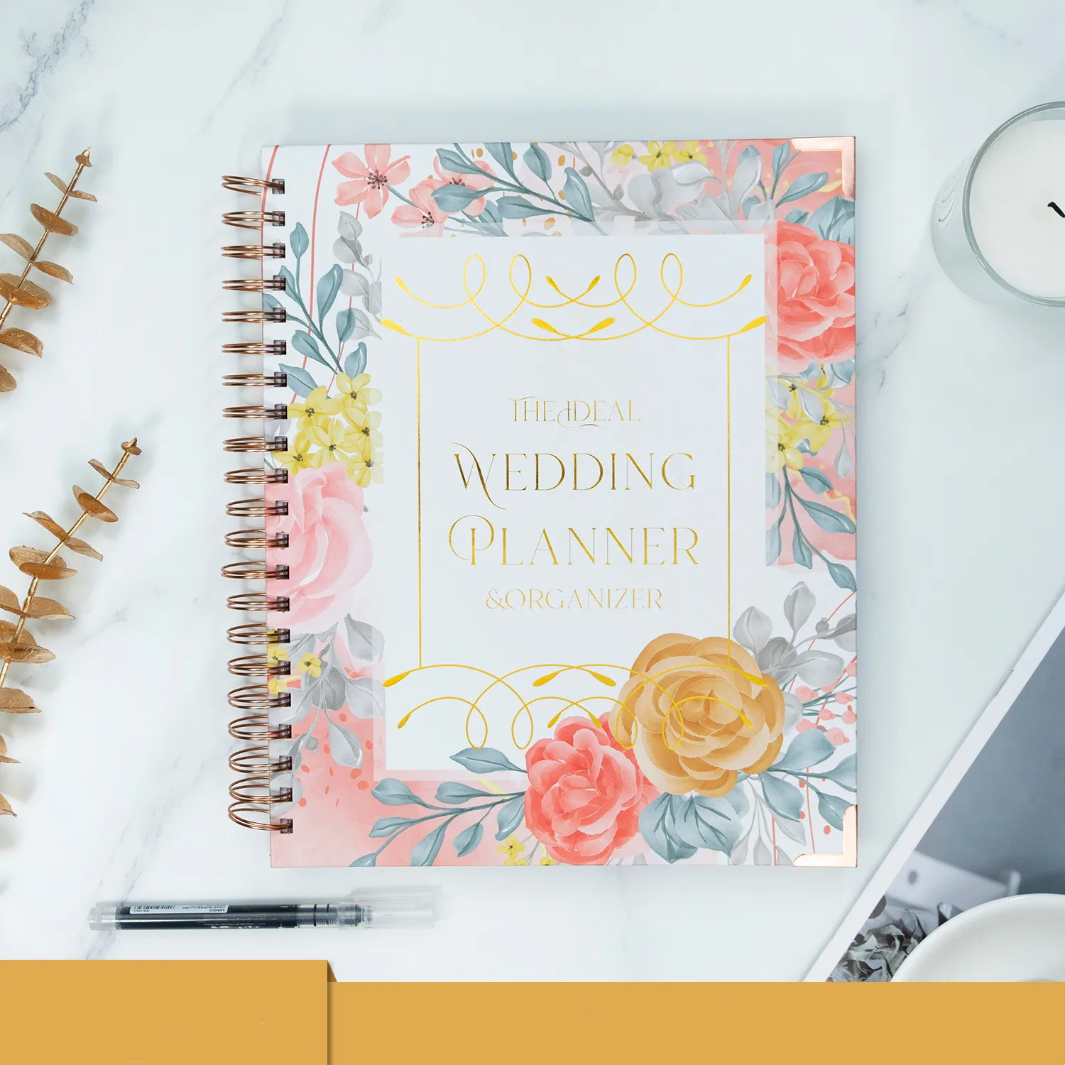 Custom printing 2022-2023 hardcover A5 spiral paper notebook diary journal agenda planner notebook