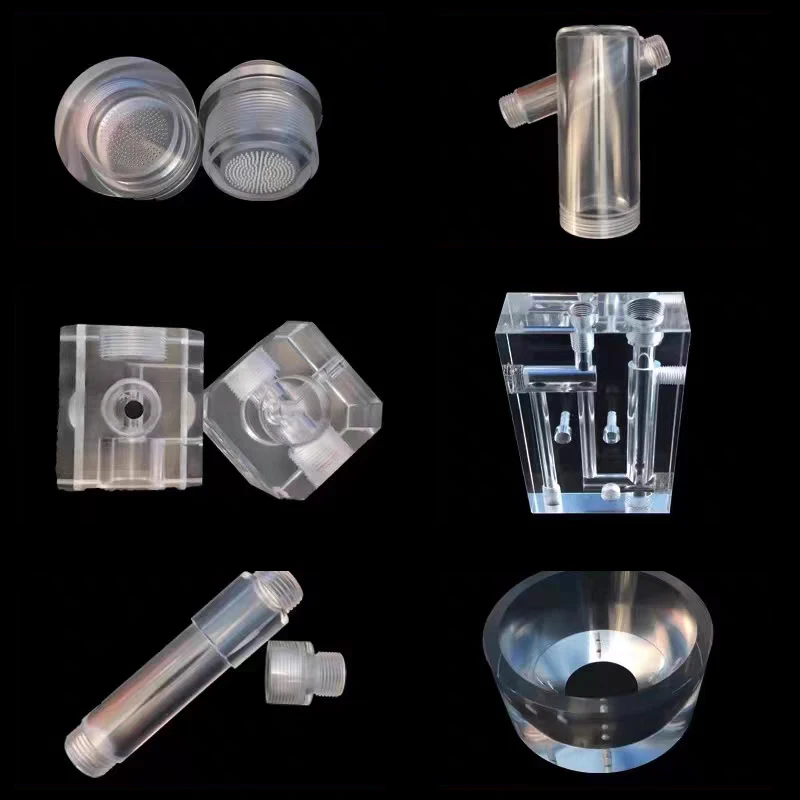 CNC machining acrylic plastic nylon product fixed parts, precision number milling milling
