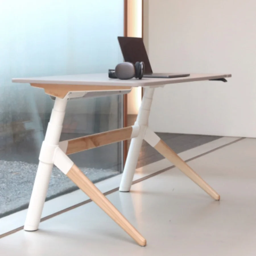 JIECANG Load 1200N Angled Leg Design Work Desk for Home Height Adjustable with Remote Control