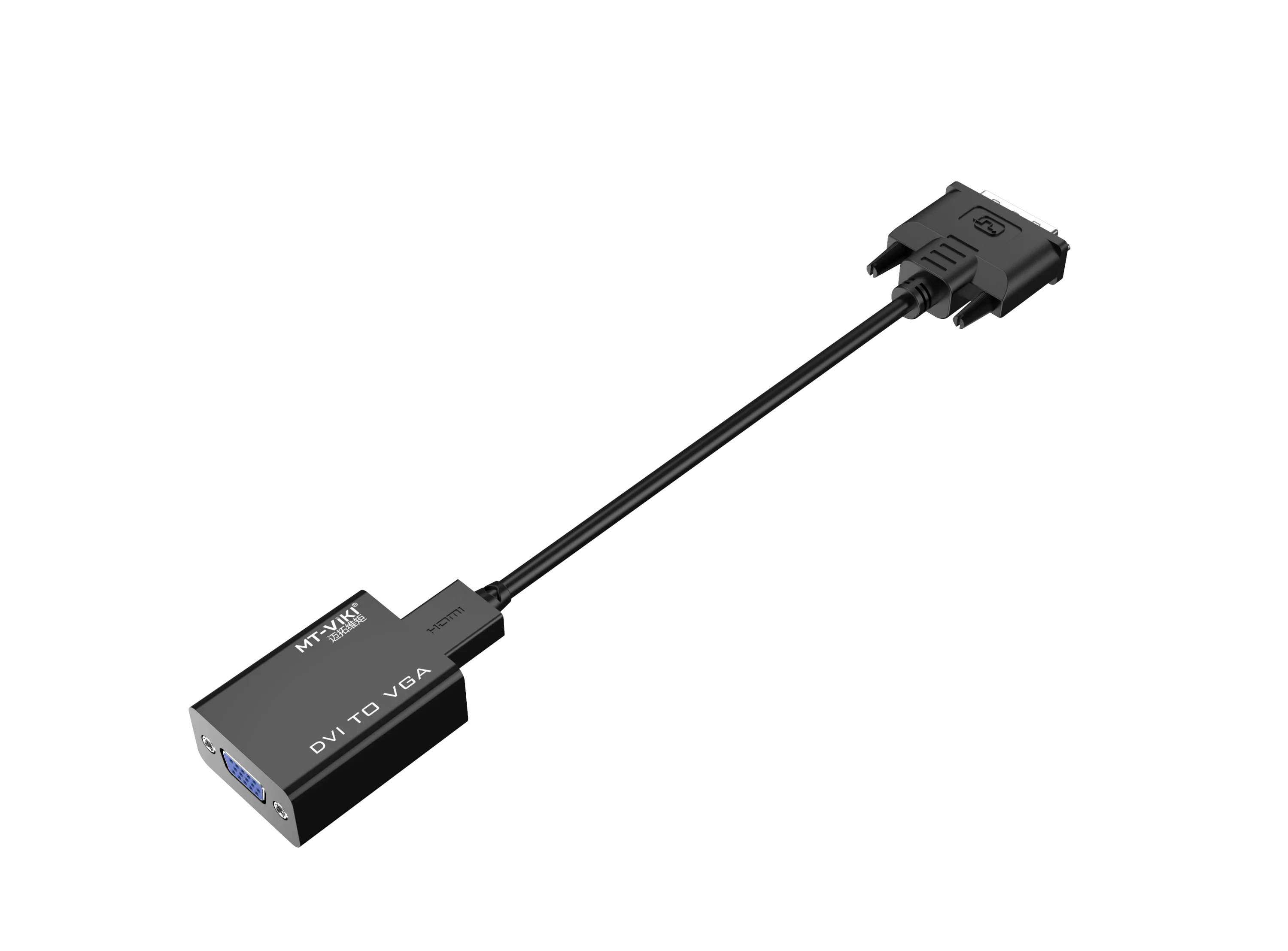 High quality factory price dvi 24+1 best buy mini DVI to VGA adapter