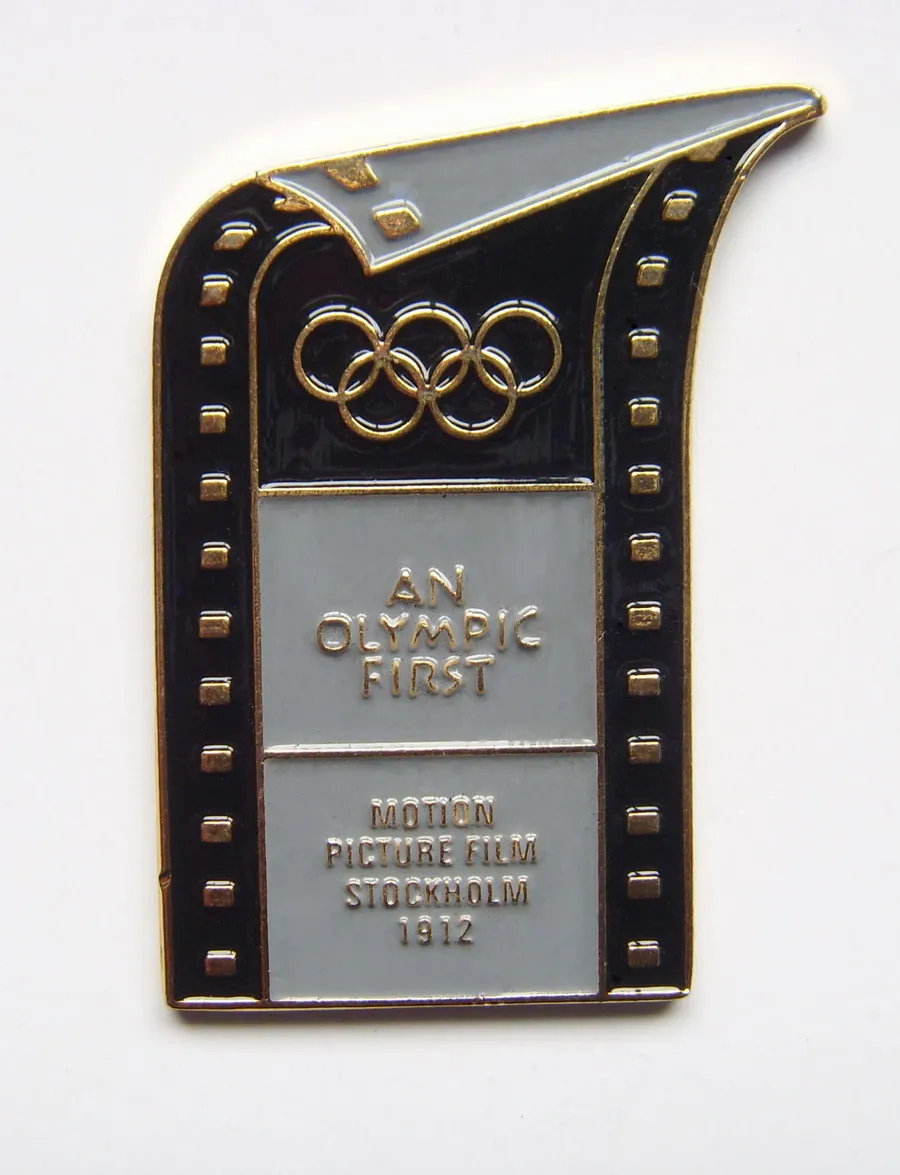 custom 3D gold metal lapel pin badge, custom headdress badge, sports medal