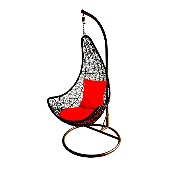 2022 cheap wholesale hanging wicker egg basket and chair hanging egg chair