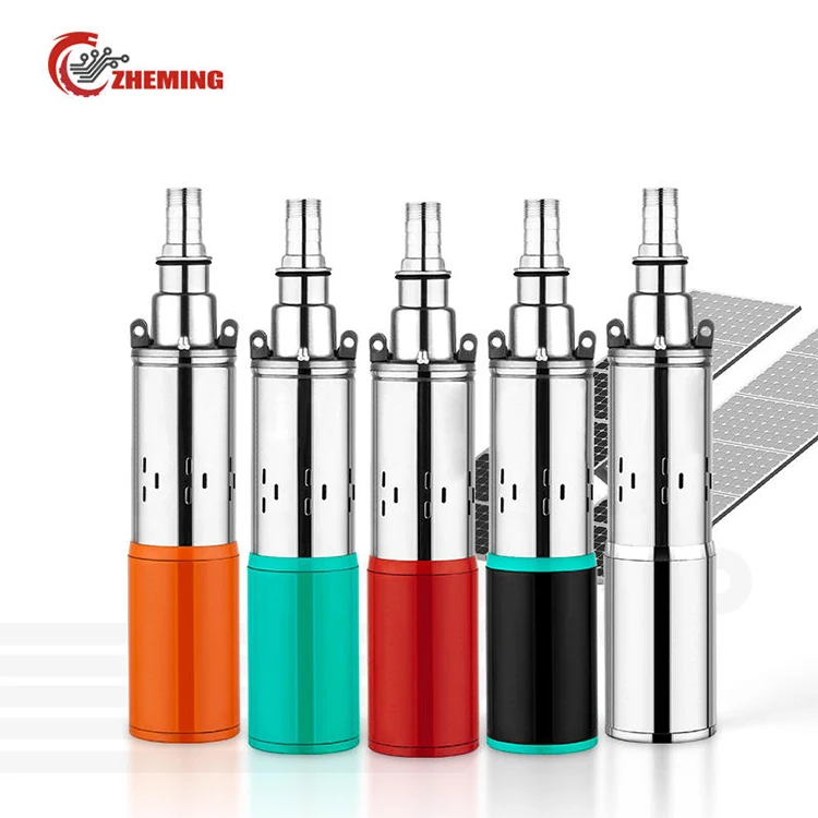 Deep Well 12V DC 1 Inch Solar Bore Submersible Axial Flow Propeller Water Irrigation Pump