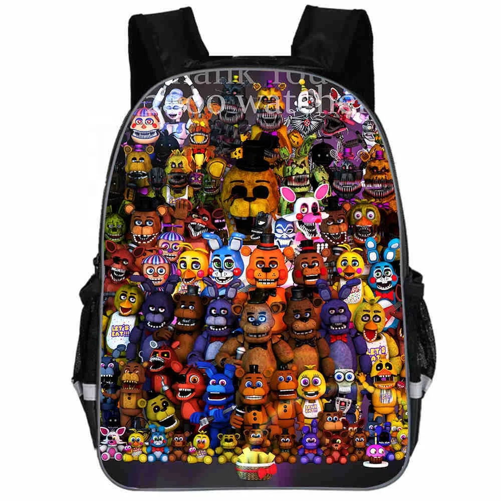 Bear bag reflective high quality junior high school children boys and girls children cartoon load reduction backpack