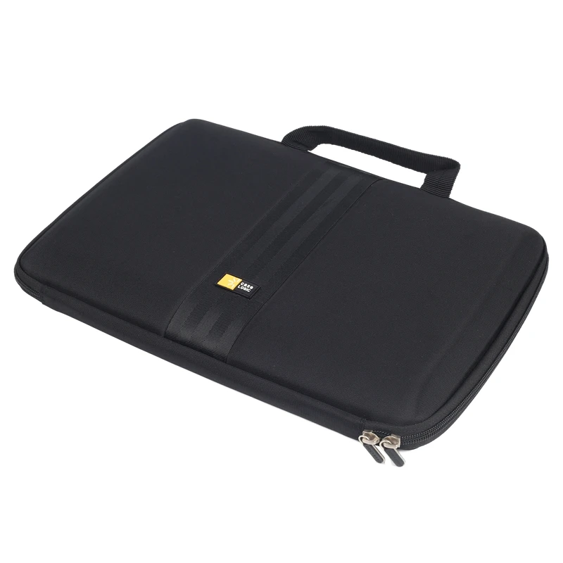 Custom size waterproof shockproof protective cover zipper carrying hand storage bag EVA laptop case for tablet pc notebook