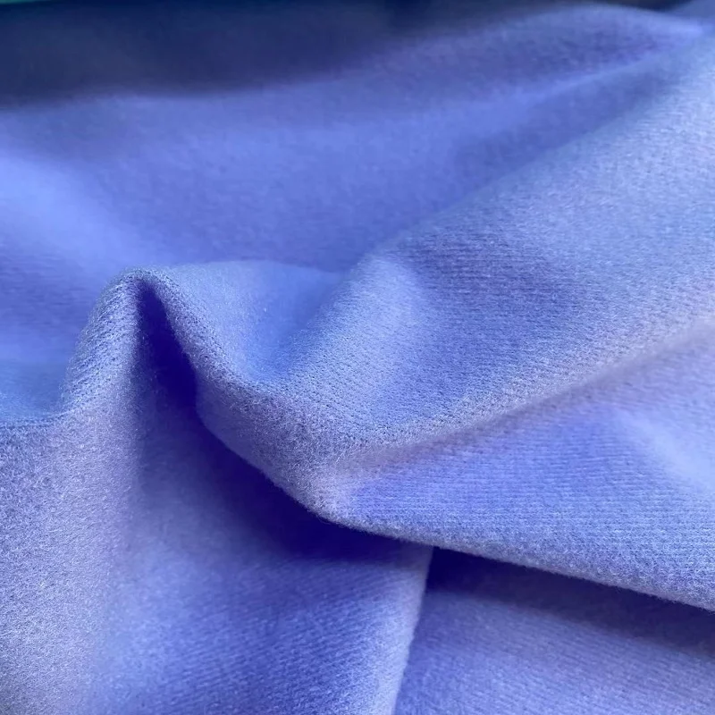  100% recycled polyester tricot brush fabrics for