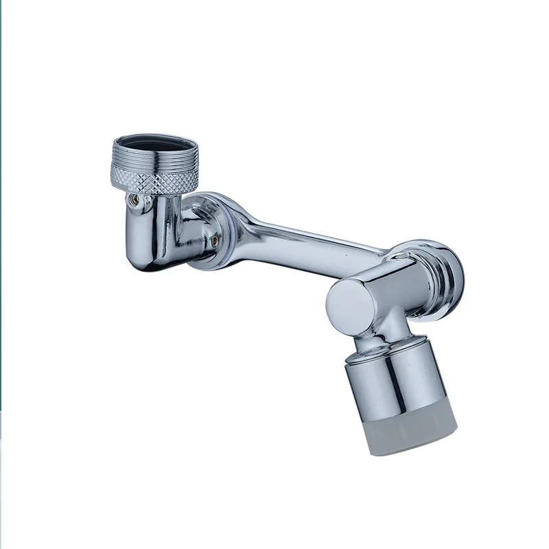 Universal Splash-proof Robotic arm 1080 Fold Rotate Faucet Bathroom Filter Foamer Aerators Children Movable Kitchen Tap Tool