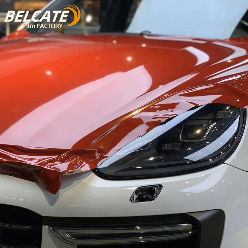 Factory wholesale 1.52*18m Crystal carmine auto film car wrap vinyl Vehicles stickers