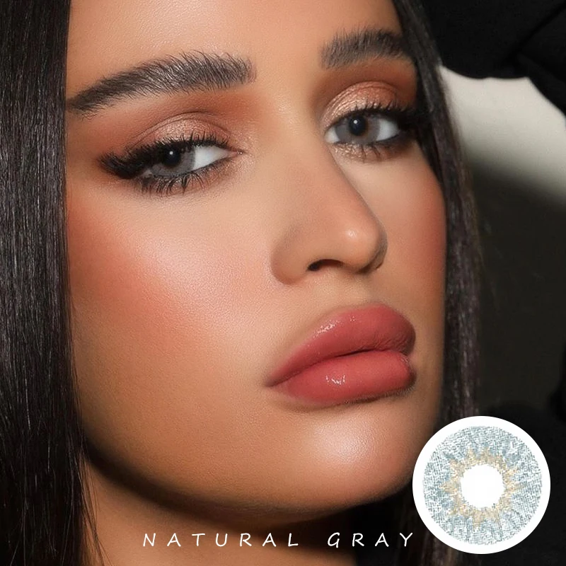 
Moonve 2021color contact lens white box with case pro color 