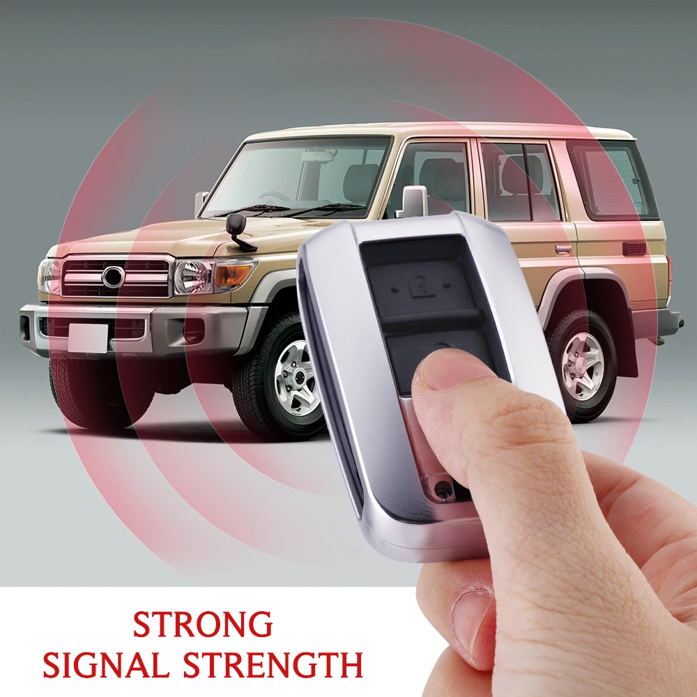 key case for TOYOTA LC70 series HINO ISUZU Aluminium alloy protect Cover Car key shell