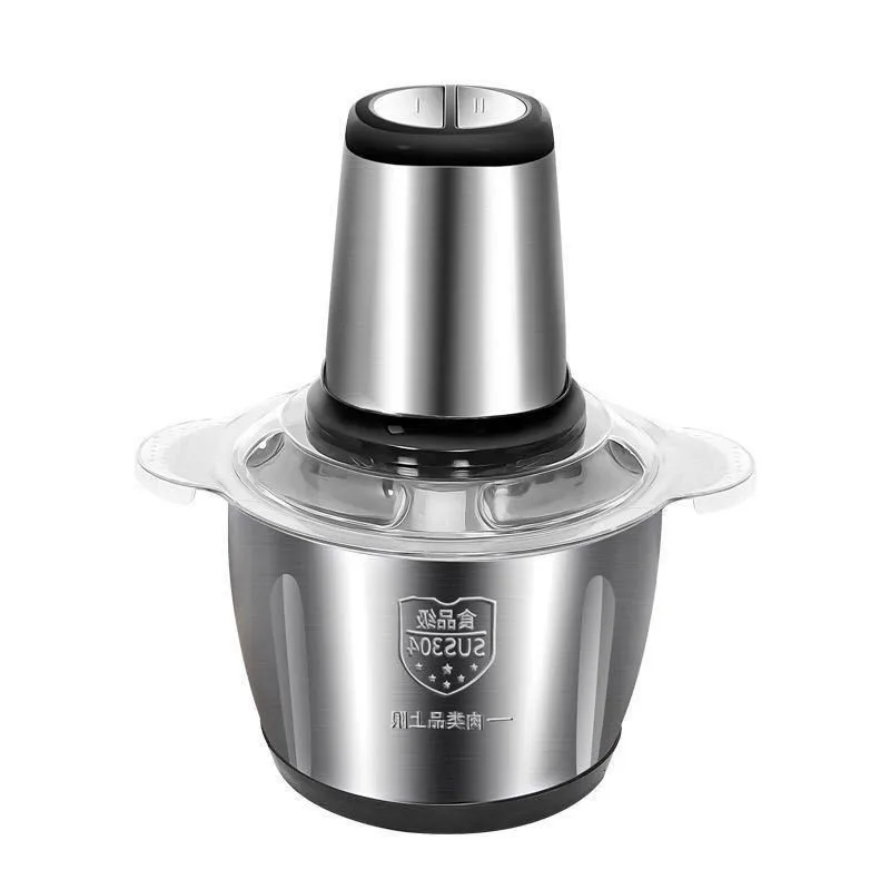 Multifunctional stainless steel 3L meat grinder household wholesale electric meat mincer minced stuffing small cooking machine