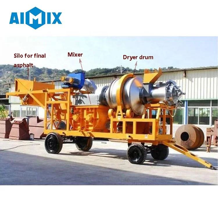 mobile used asphalt mixing plant manufacturers